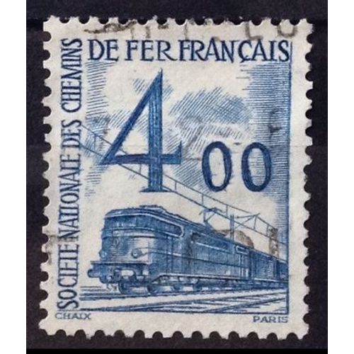 Colis Postaux - Petits Colis - 4,00 Bleu (Très Joli N° 44) Obl - France Année 1960 - Brn83 - N29977