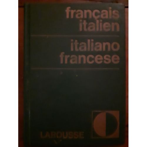 Dictionnaire Français - Italien, Italiano - Francese