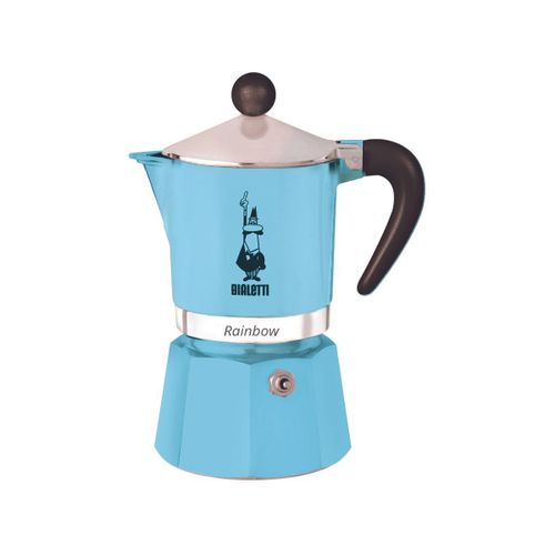 Cafetière Italienne Bialetti Rainbow 6 Tasses Light Blue