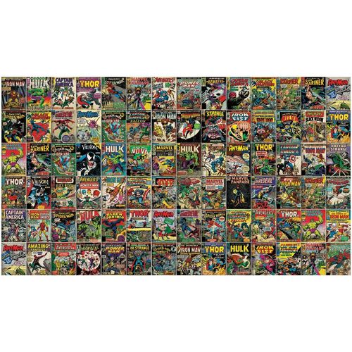 Fresque murale adhésive géante Marvel Comics - 3.2 m x 1.83 m