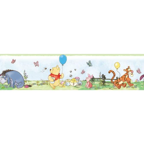 Frise adhésive Disney Winnie l'Ourson (the Pooh) - 12,7 cm x 4.57 m