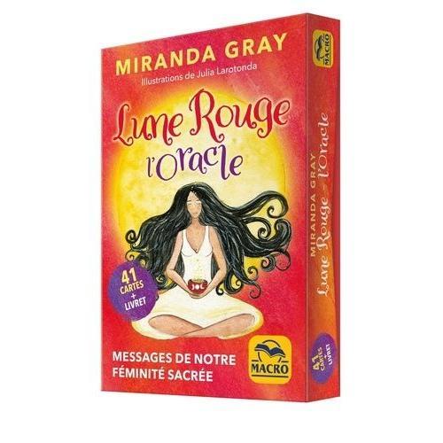 Lune Rouge, L'oracle - Messages De Notre Féminité Sacrée. Avec 41 Cartes