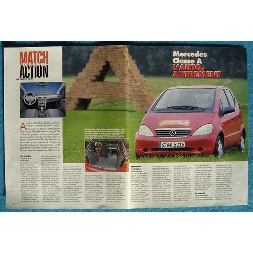Publicité Papier - Voiture Mercedes Classe A De 1997