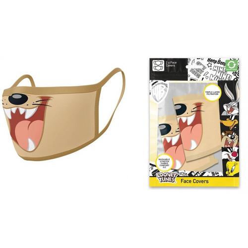 Noname Looney Tunes - Taz - Set De 2 Masques Visage