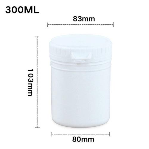 Pot 300ml avec Couvercle Plastique