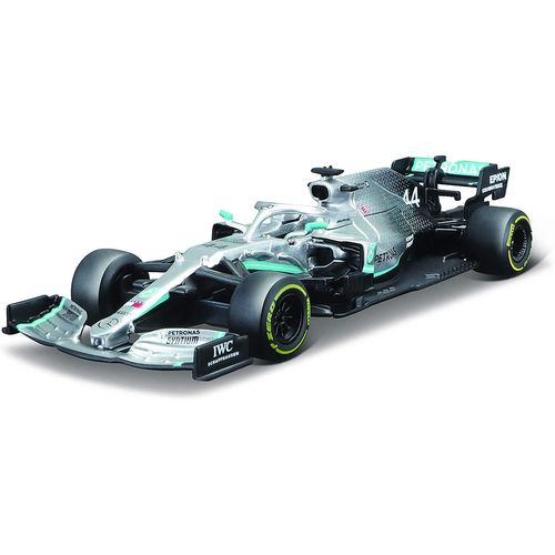 Voiture Miniature 1/43 Bburago Mercedes-Amg Petronas Motorsport Team Lewis Hamilton F1 Driver Officiel Formule 1-Mercedes Amg Petronas