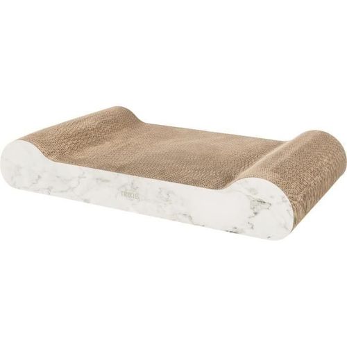 Griffoir Carton Xxl Aspectmarbre 64 X 11 X 37cm Gris Clair