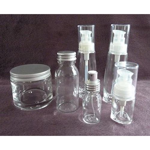 Flacons Cosmétiques Verre Transparent