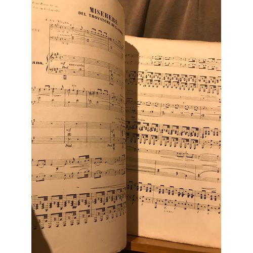 Verdi Miserere Trouvere Transc. Piano Orgue Violon Ou Violoncelle Cohen Escudier