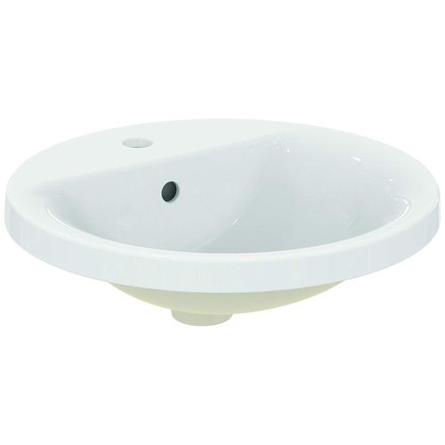 Vasque à encastrer par-dessus ronde - 48 cm - Connect IDEAL STANDARD
