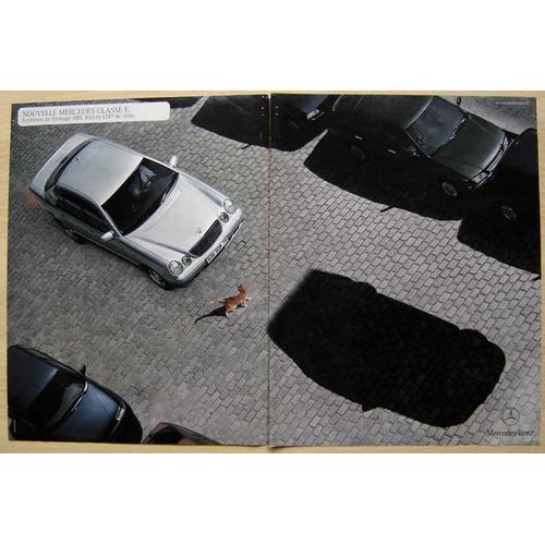 Publicité Papier - Voiture Mercedes Classe E De 1999