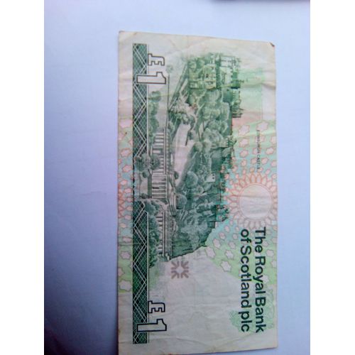 Billet 1 Pound Scotland 1988