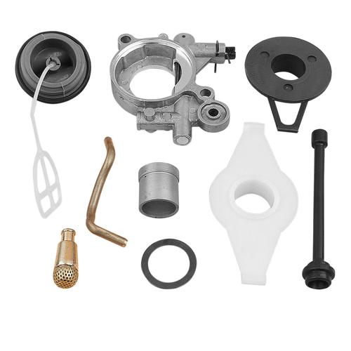 Pompe À Huile Ligne D'engrenage À Vis Sans Fin Kit Pour Husqvarna 372xp 365 371 385 390 362 570 575 576