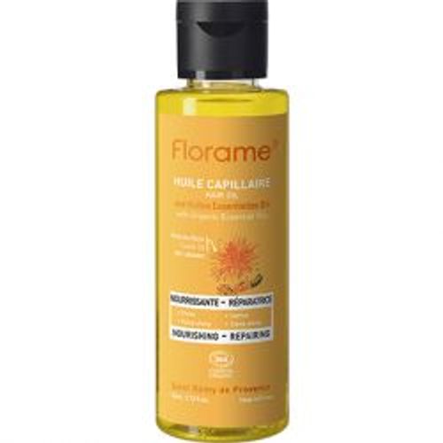 Florame Huile Capillaire Nourrissante Réparatrice Bio 110ml 