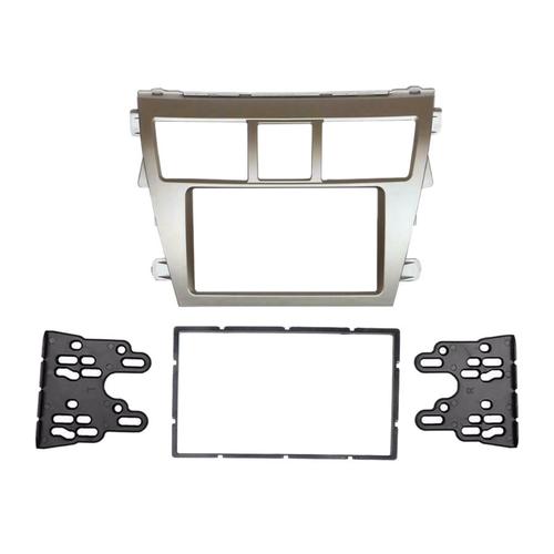 Cadre De Lecteur Dvd Et Radio Stéréo 2 Din, Pour Toyota Vios 2007 ¿ 2012, Ceinta 2005-2008, Yaris Sedan 2006 +