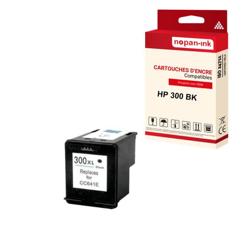 NOPAN-INK - x1 Cartouche compatible pour HP 300 XL 300XL Noir pour HP DeskJet D 1663 2560 2600 Series 2660 5560 DeskJet F 2400 Series 2420 2480 2483