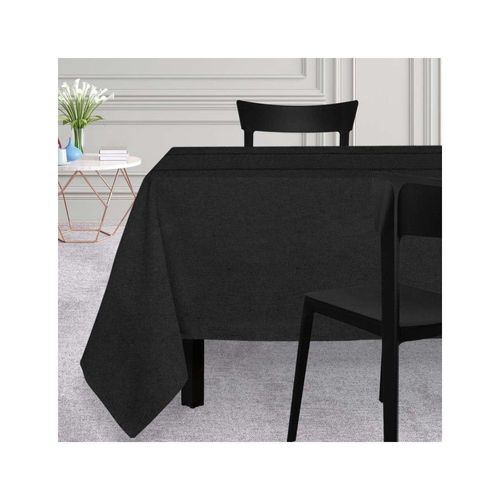 Nappe Rectangle 150x300 Venise Noir, Par Soleil D'ocre