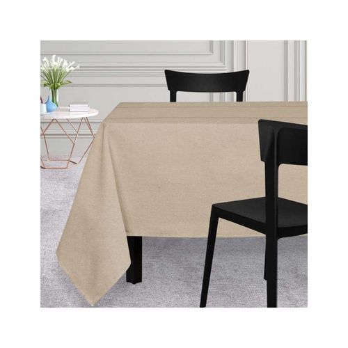 Nappe Rectangle 150x250 Cm Venise Beige, Par Soleil D'ocre