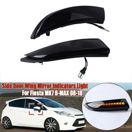 Rétroviseur Led Dynamique Pour Ford Fiesta Mk7 2008 ¿ 2017, Indicateur De Clignotant, Pour Voiture