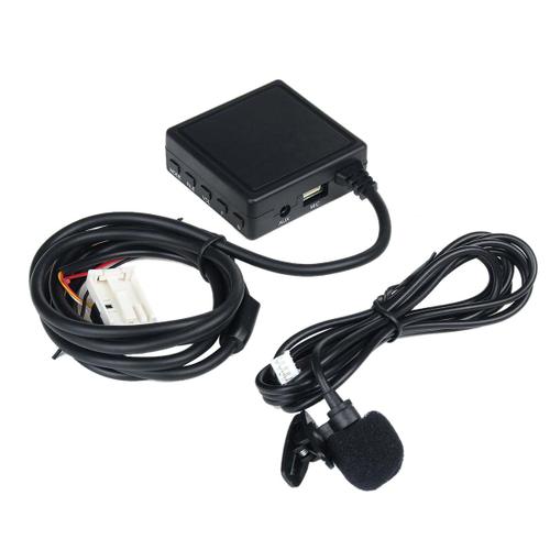 Module Audio Sans Fil Bluetooth, Adaptateur De Câble De Téléphone Mains Libres Aux Pour Mercedes Benz W203 W209 W211