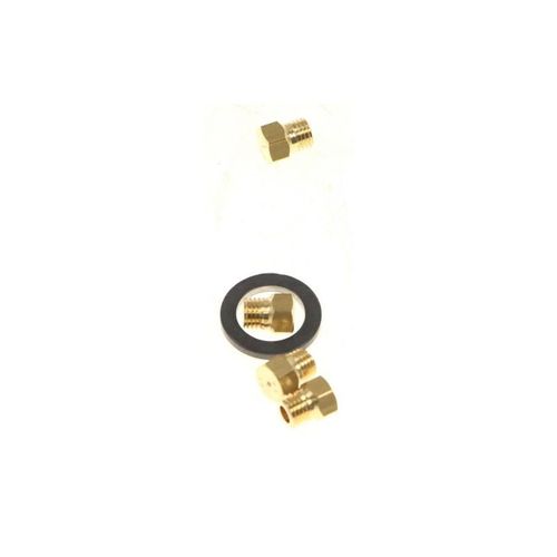 KIT INJECTEURS GAZ BUTANE POUR TABLE DE CUISSON WHIRLPOOL - 480121102786