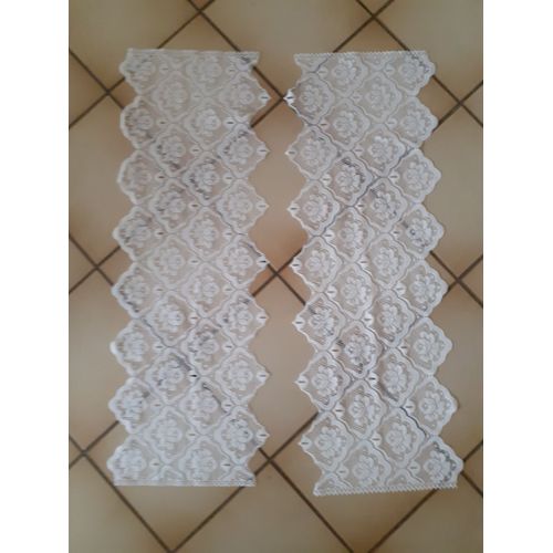Paire De Rideaux Passe Tringle À Motifs