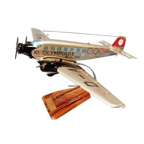 Maquette Avion - Junkers Ju.52/3m Lufthansa Xi Olympiade Berlin 1936-Aero-Passion