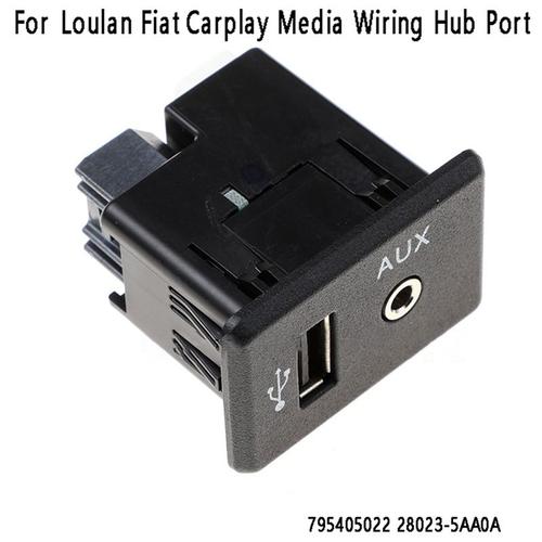 Module à double Interface USB + AUX, pour Nissan louan Fiat, Port Hub de câblage multimédia Apple-Carplay 795405022