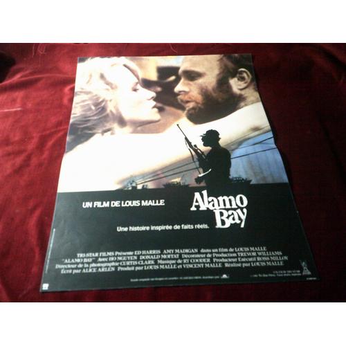 Affiche Original De Cinema 60 X 40 " Alamo Bay " Film De Louis Malle