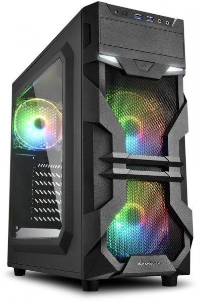 MSI MAG FORGE M100A RGB USB 3.2 Noir avec Fenêtre