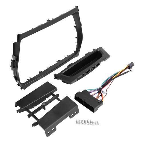 Autoradio Pour Hyundai Santa Fe Ix45 2013 ¿ 2017, Lecteur Stéréo 9 Pouces, 2 Din, Tableau De Bord, Adaptateur Dvd, Panneau De Cadre Avec Câble, Pour Voiture