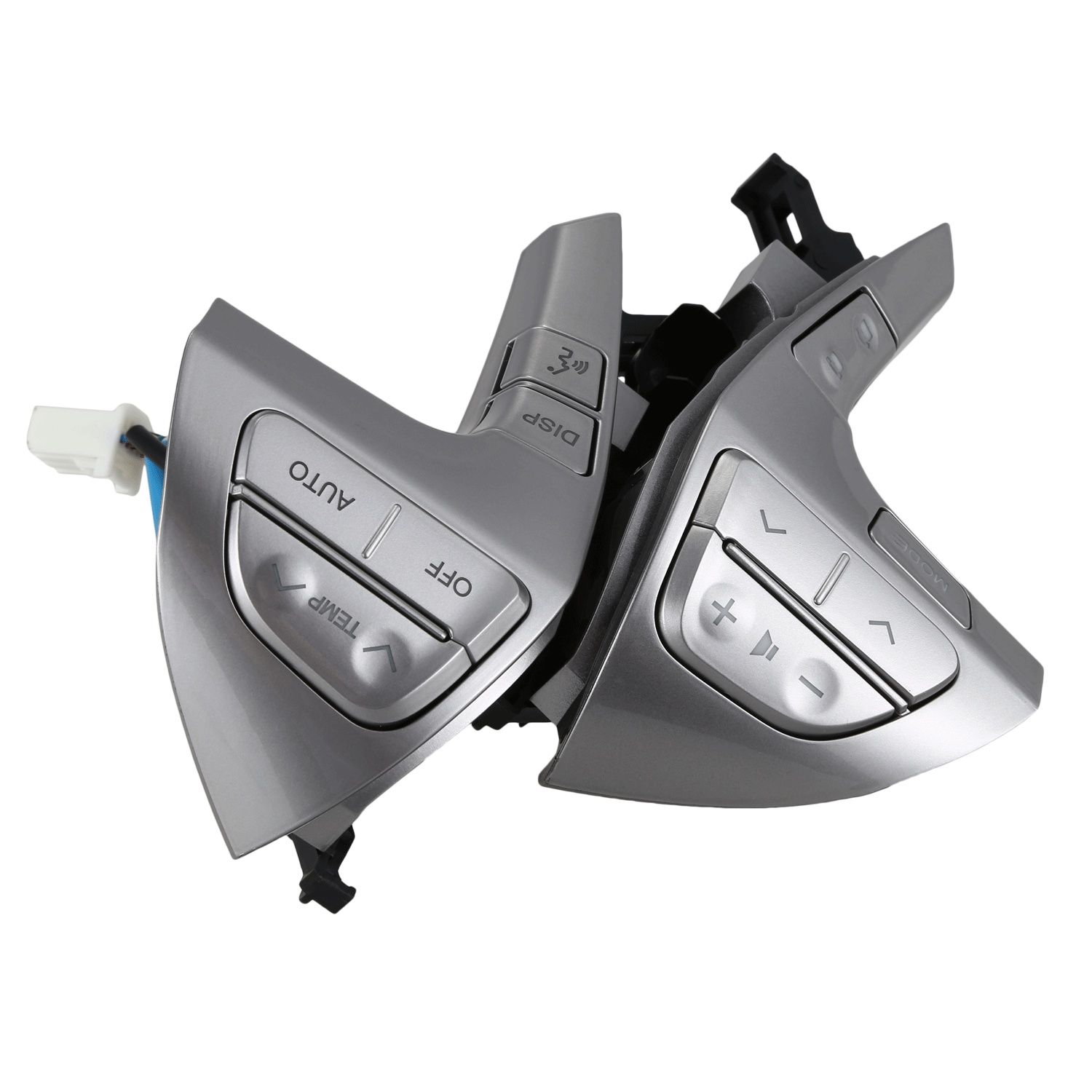 Interrupteur De Commande Multifonction Pour Volant (Argent),...