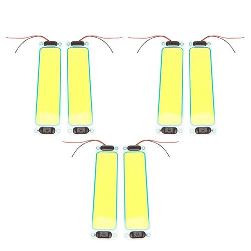 Plafonnier Led Cob Avec Technologie 24v, 105led, Éclairage D'intérieur, Luminaire Décoratif De Plafond, Idéal Pour Une Voiture, Un Camping-Car, Une Caravane Ou Une Caravane, 6 Unités