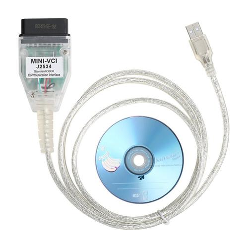 Puce Mini Vci Tis Techstream Sw, Pour Toyota Tis Techstream Ftdi Ft232rl J2534 Mini-Vci Hw 2.0.4 Multilingue