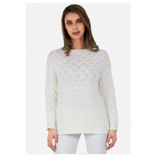 Pull Col Rond À Torsadesfemme Kaki S