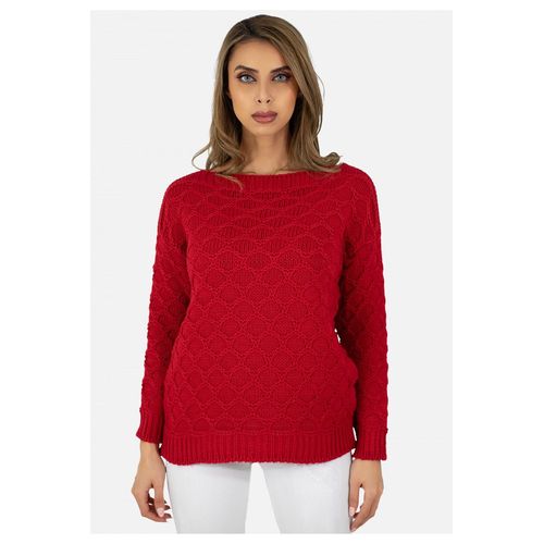 Pull Col Rond À Torsadesfemme Kaki S