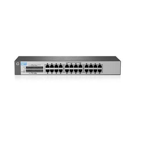 HPE OfficeConnect 1410 24 - Commutateur - C3 - non géré - 24 x 10/100 - de bureau, Montable sur rack, fixation murale