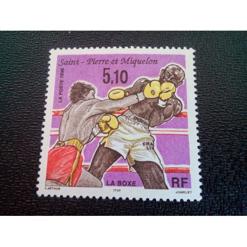Timbre Saint Pierre Et Miquelon Yt 625 Boxe 1996 ( 0101104 )