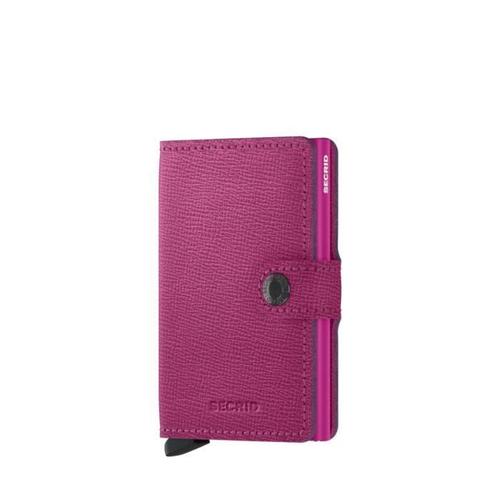 Porte-cartes Miniwallet Crisple Secrid Ref 59354 Fuchsia 10.2*6.5*2 cm TU Rose