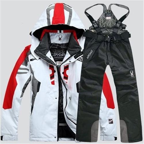 Veste de Ski imperméable pour homme, coupe-vent chaud, pour Sports de plein  air, pantalon à bretelles, équipement de Ski, Snowboard, hiver, X-TIGER -  AliExpress