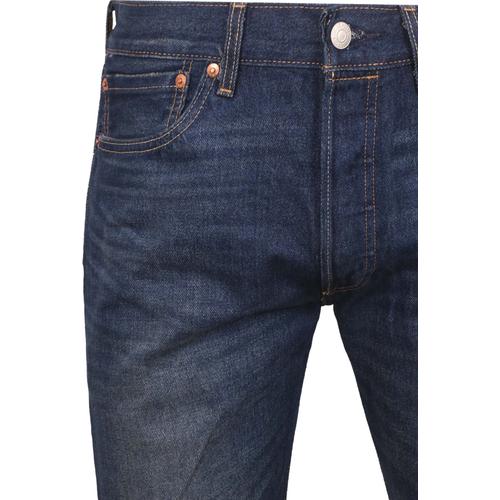 Levi's Jeans 501 Indigo Bleu Bleu Foncé Taille W 36