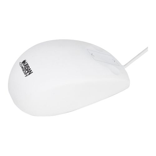 Urban Factory Sanee - Souris - optique - 3 boutons - filaire - USB 2.0 - blanc