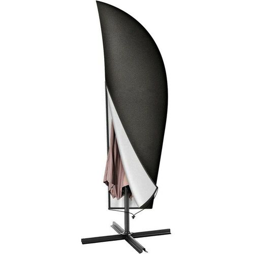 Housse De Protection Pour Parasol Avec Tige Et Parasol Deporte 2 A 4 M Grand Parasol Protection Contre Les Intemperies,Les Uv,Le Vent Outdoor Pour Parasol Deporte 280 X 30/81/46 Cm Goodnice