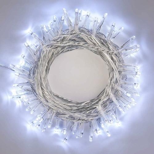 Guirlande Lumineuse 10m 100 Led Lumieres De Noel Interieur Et Exterieure 8 Modes Etanche Avec Minuterie Fairy Lights Pour Decoration Maison Fete Noel Mariage,Blanc Froid Goodnice