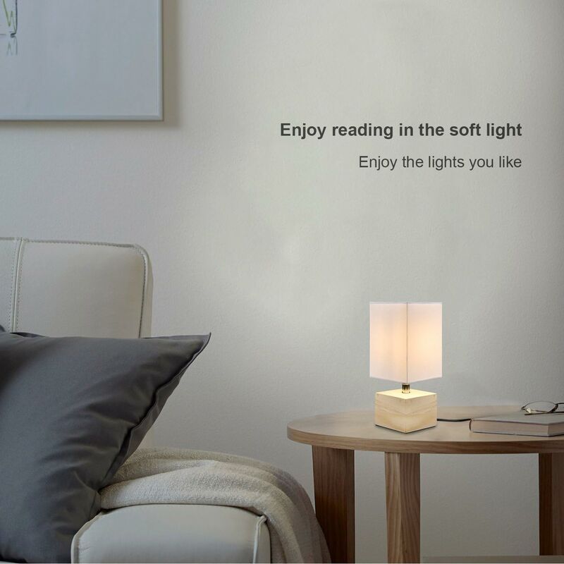 Lampe De Chevet Decoration Moderne,[E14 Ampoule Inclus] Atmo... - 5