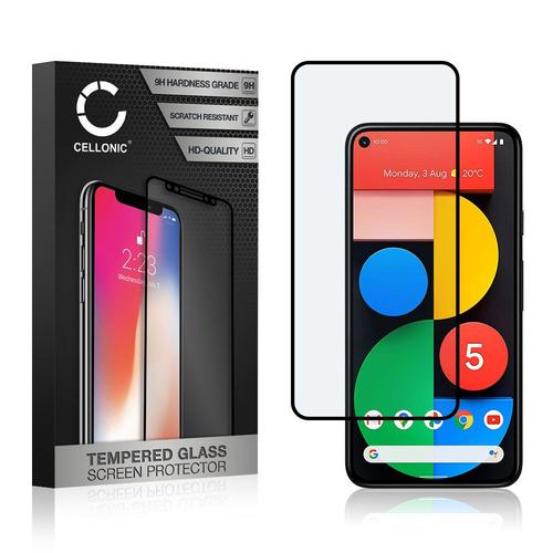 Protection D'écran En Verre Google Pixel 5 (3d Full Cover, 9h, 0,33mm, Full Glue) Verre Trempé