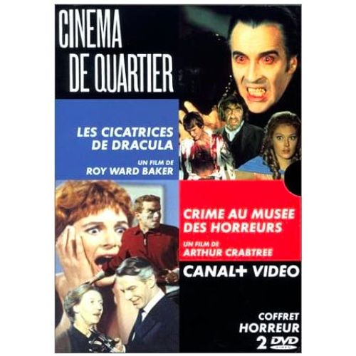 Coffret Cinéma De Quartier : Les Cicatrices De Dracula / Crime Au Musée Des Horreurs