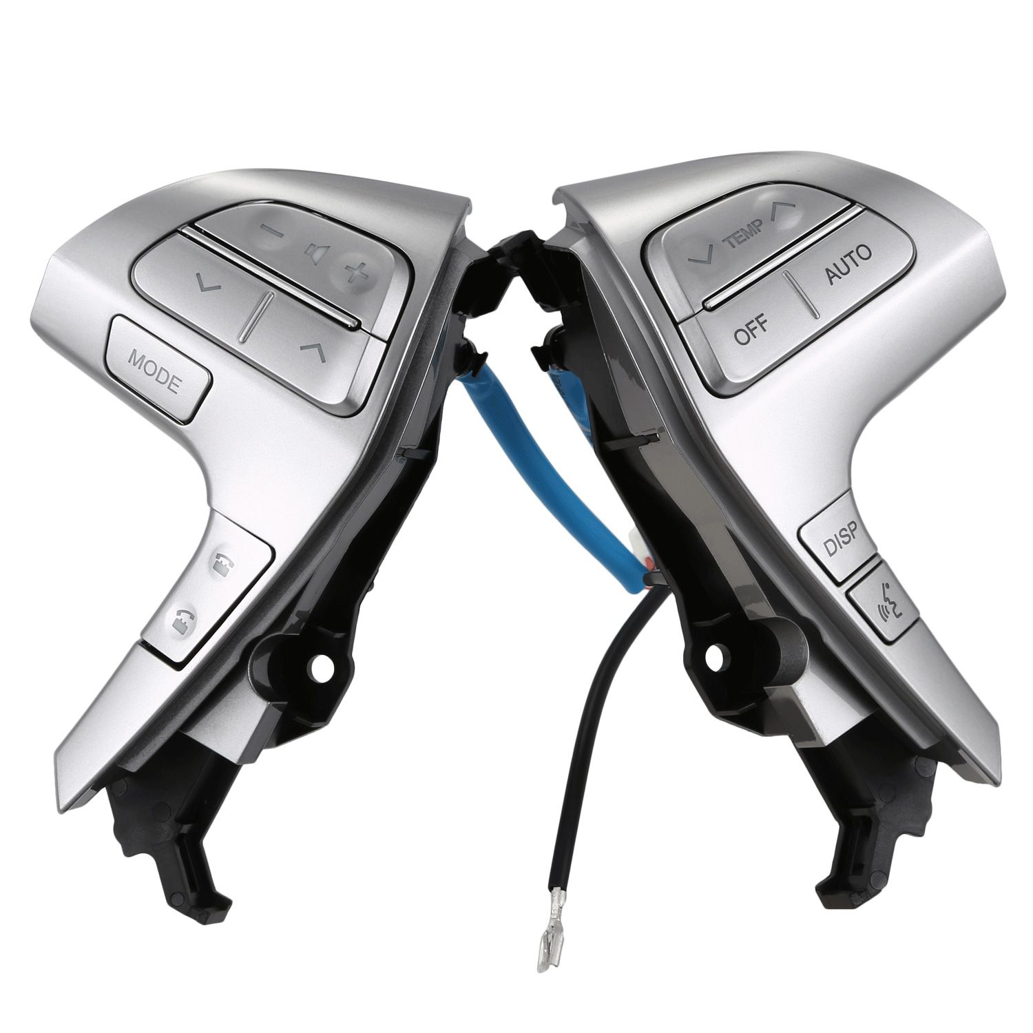 Interrupteur De Commande Multifonction Pour Volant (Argent),... - 4