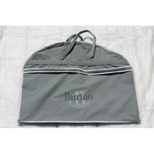 Housse De Rangement Neuve Burton Grise Pour Vêtements Avec Anses Pour Transport En Tissu