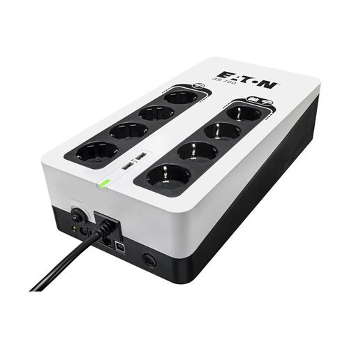 Eaton 3S 700 - Onduleur - CA 220-240 V - 420 Watt - 700 VA - monophasé - USB - connecteurs de sortie : 8
